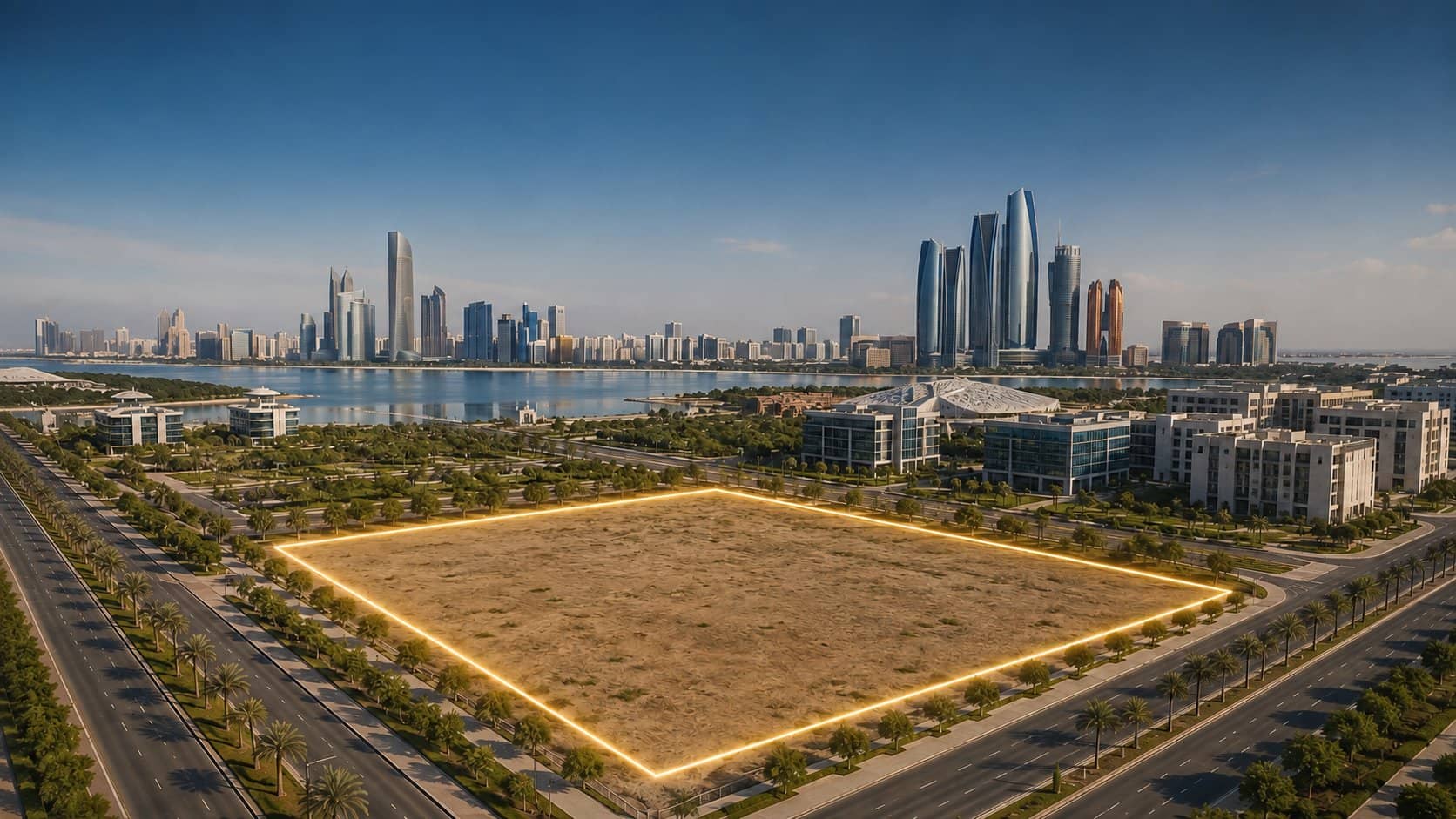 Land for Sale in Al Raha Beach, Abu Dhabi — قطعة أرض كبيرة للبيع في أبوظبي