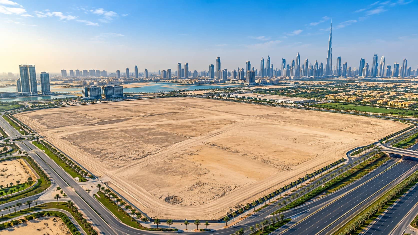 Dubai Land for Sale | Future Development Opportunity — قطعة أرض كبيرة للبيع في دبي