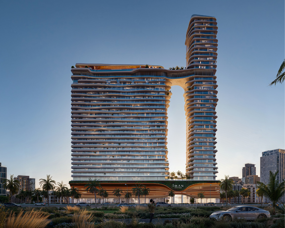 One Sky Park Residential Pool View A1213