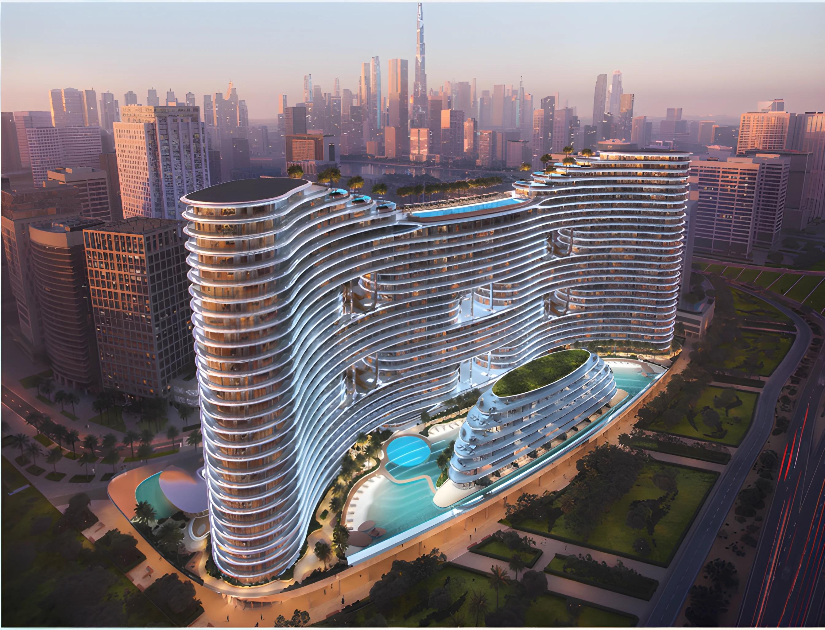 Binghatti Aquarise at Business Bay