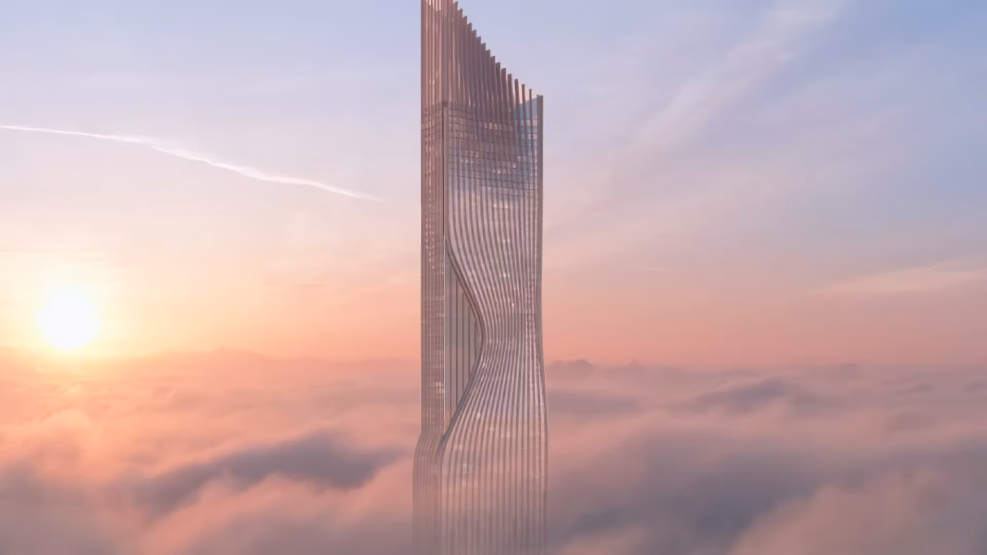 Tiger Sky Tower at Business Bay, Dubai