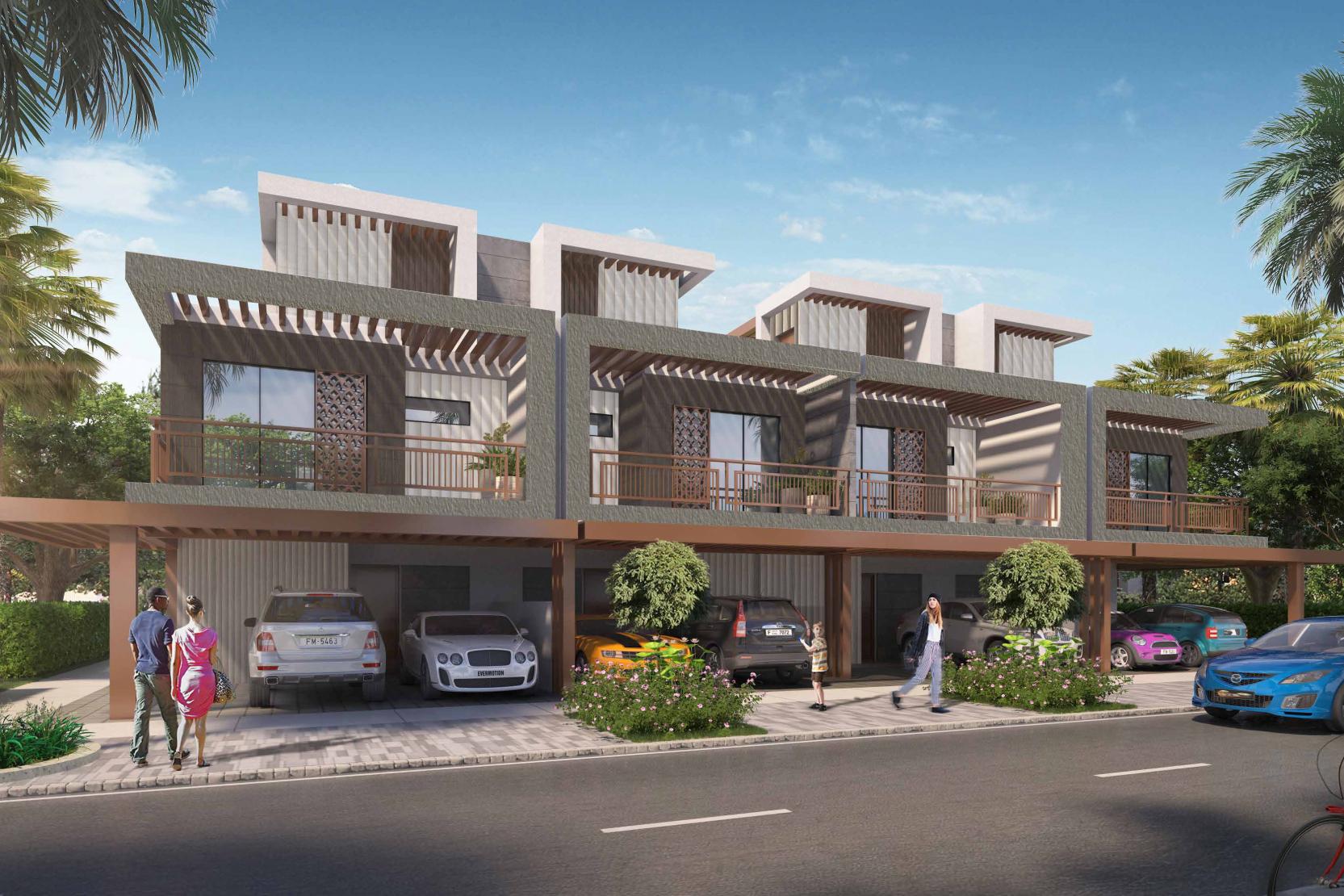 Resale 4-bedroom townhouse - Camelia, DAMAC Hills 2 (Akoya by DAMAC)