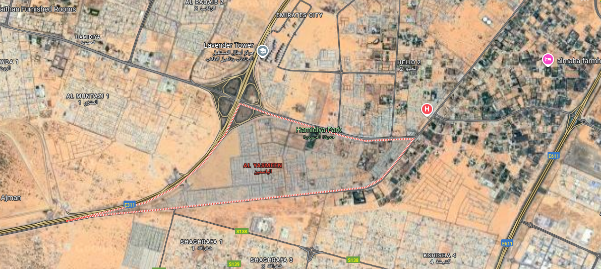 For Sale – Land Plot in Al Yasmeen | Ajman || 2,981 sqft