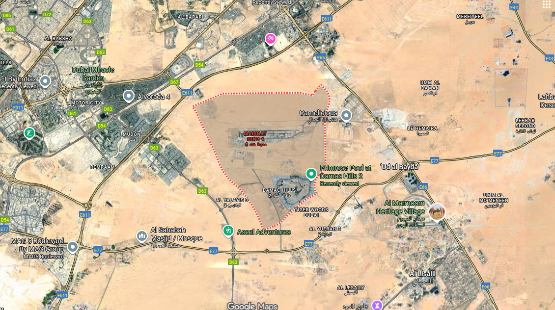 LAND FOR SALE || Madinat Hind 4, Dubai || 35,376,109 sq.ft