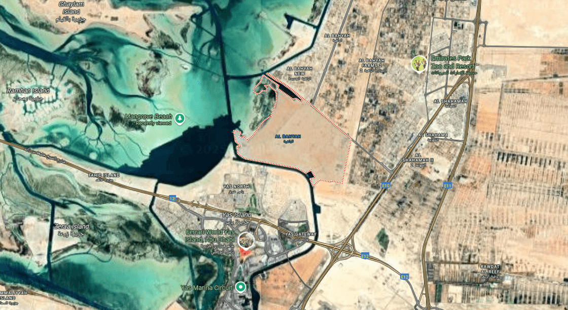 Waterfront Land for Sale in Ba Al Ghaylam, Al Bahiya – Abu Dhabi || 4,067,156.27 sq.ft - property for sale in Abu Dhabi