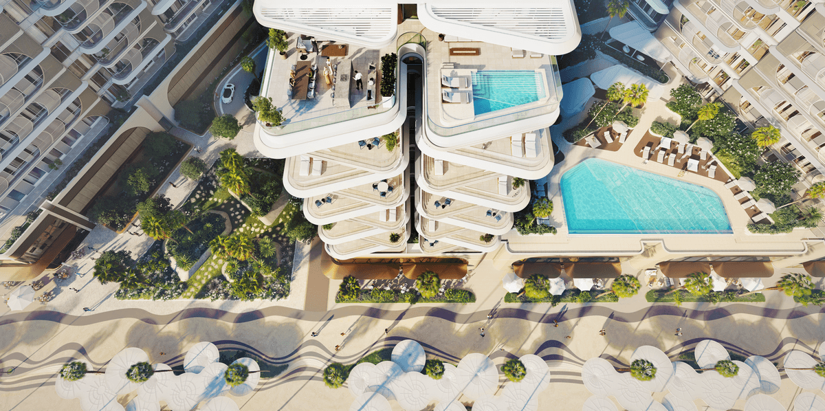 1 Bedroom Apartment for sale in Abu Dhabi - Fahid Beach Residences – Luxury Beachfront Apartments on Fahid Island Abu Dhabi