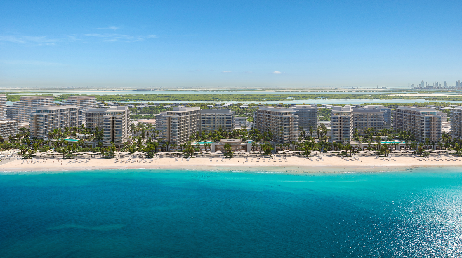 Fahid Beach Terraces – Luxury Beachfront Apartments on Fahid Island Abu Dhabi