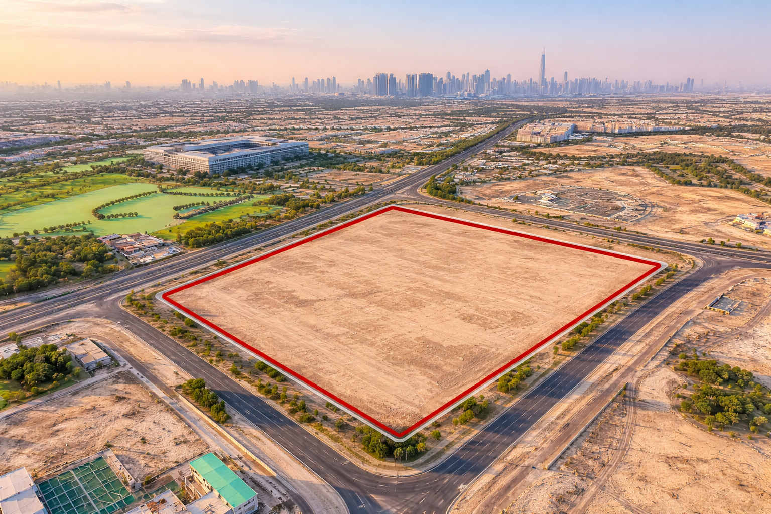 Prime Mixed-Use Development Land for Sale in Wadi Al Safa 4, Dubai Land – Near Ghaf Woods
