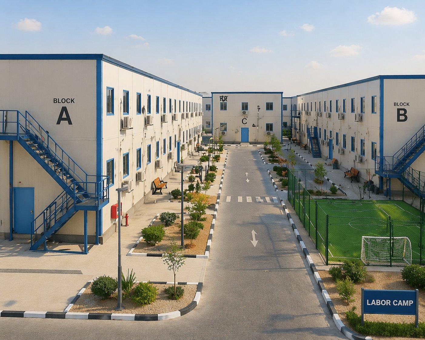Labor Camp for Sale Jebel Ali Industrial Area 1 | 216 Rooms | Investment Deal