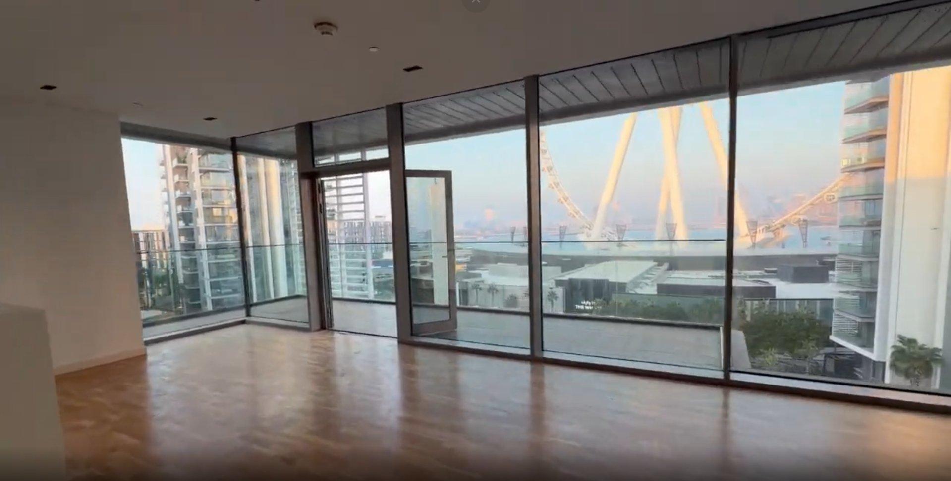 3BR Luxury Apartment Bluewaters Residences | Park & Sea View | Distress