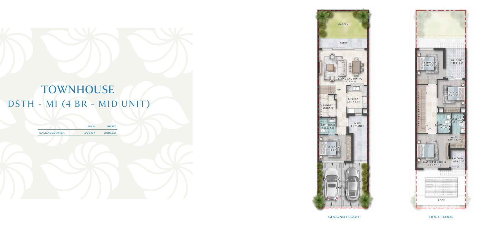 4 Bedroom Townhouses