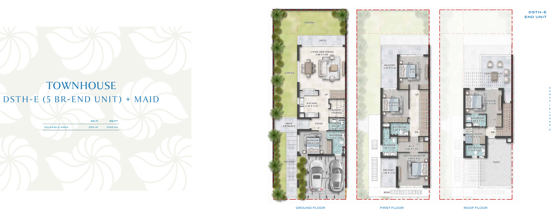 5 Bedroom Townhouses