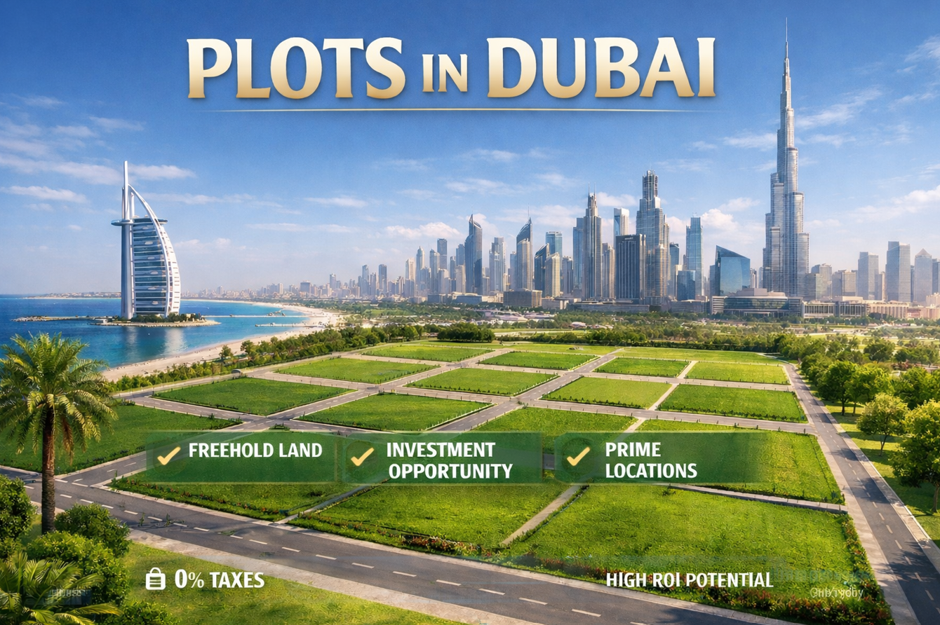 Corner Villa Plot for Sale in Jebel Ali Hills Phase 10