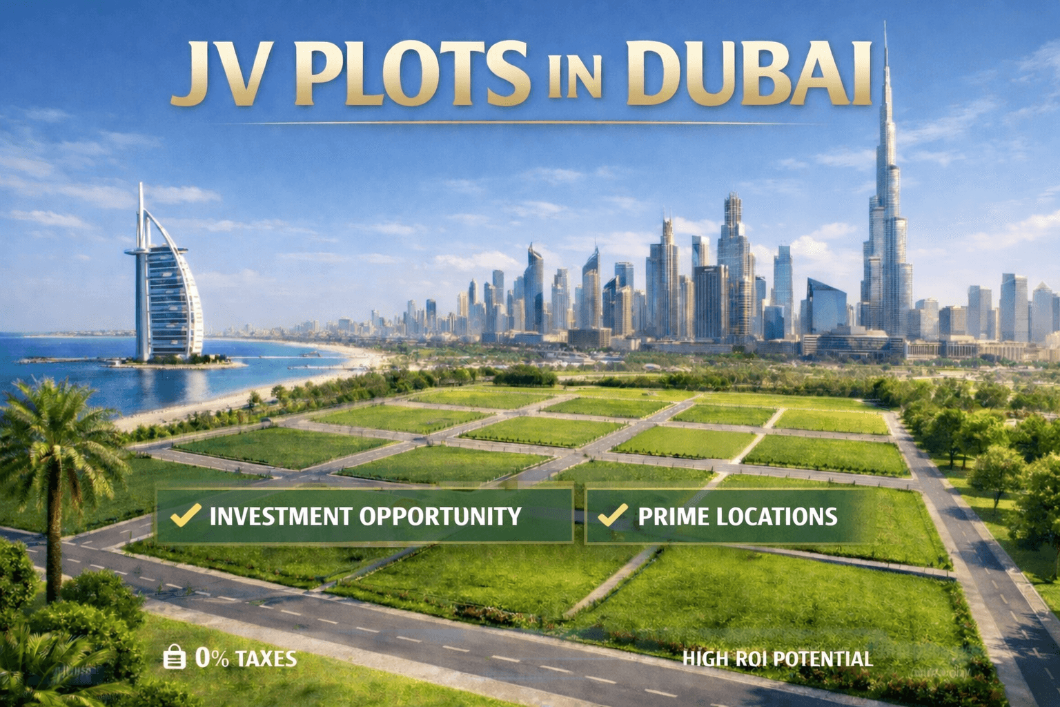 JVC High Density JV Plot 2 — قطعة أرض كبيرة للبيع في دبي